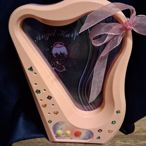 VTG 90s Crown Toy Angel Harp Music Lights Sounds Tested Working EUC Rare HTF